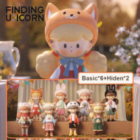 Molinta Party Animal Series Blind Box Guess Bag Mystery Box Toys Doll Cute Anime Figure Desktop Ornaments Gift Collection