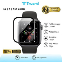 Trusmi Tempered Glass iWatch 3D Ceramic 40mm - 49mm Series 6 7 SE 8 9 10 Ultra Anti Gores Apple Watc