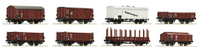 Mini 預購中 Roco 44003 HO規 Goods wagons DRG 貨車組.8輛