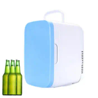 8L Car Refrigerator Mini Fridge For Bedroom Portable Cooler Refrigerators For Office Fruits Beverages Cooler And Warmer