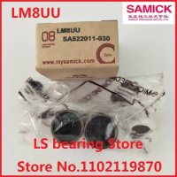 10pcs 100% brand new original genuine SAMICK brand linear motion bearing LM8UU