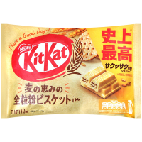 雀巢 KitKat可可風味全麥餅乾[家庭包] 113g