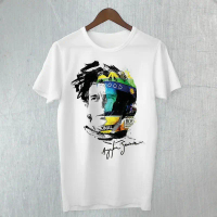 2023 Topi Keledar Ayrton Senna Formula Satu Brazil Legenda Pemandu Juruterbang Fesyen Pakaian Lelaki