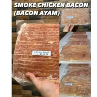 Smoke Chicken Bacon / Bacon Ayam / Bacon Halal / Slice Bacon 1kg