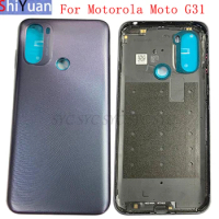 Battery Cover Rear Door Housing Case For Motorola Moto G31 Back Cover Replacement Parts
