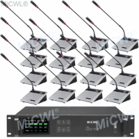 MiCWL Top Desktop Wireless Gooseneck Conference Microphone Meeting Room System President Delegate A10M-A117