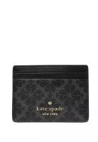 Kate Spade Spade Flower Small Slim Card Holder - Black