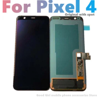 Original Display for Google Pixel 4 LCD Display Touch Screen Glass Digitizer Panel Assembly Pixel 4 LCD Display New With Spot
