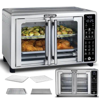6-Slice Digital Toaster Oven Air Fryer with 19 One-Touch Presets, Stainless Steel air fryer oven air fryers air fryer fritöz