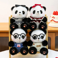 Patung panda comel bersaiz tapak tangan, patung panda gergasi, cenderahati perjalanan ke Chengdu