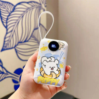 Cute Super Fast Charging 20000mAh Power Bank Large Capacity Ultra-Thin Portable Compact Universal fo