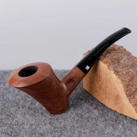 Rosewood 9MM Filter Tobacco Pipe Bent Type smoking pipe Handmade Solid wood cigarette holder Tobacco pipe Gift pipe accessory