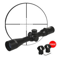 Factory Rifle Scope Lens 4-14x44SFF Side Focus Rifle Scope Hunting Magnificatio 4x-14x with 30mm Bubble Level gs1-0200