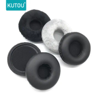 Audio Technica ATH-ES55 headphone Ear Pads, headphone earpads 60 mm protein leather replacement Ear Cushion Earmuffs