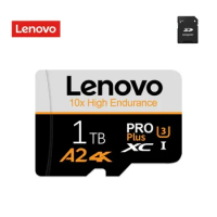Lenovo Micro SD Card Mini Memory Card Class 10 High Speed A2 64GB 128GB 256GB U3 4KCartao De Memoria Flash Memory TF Mecard C10