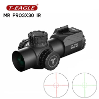 T Eagle MR Pro 3x30IR Hunting Optical Airsoft Gun Weapons Lunettes 34mm Tube Rifle Scope Pistol Sight Airgun Riflescope