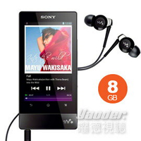 【曜德↘狂降】SONY NWZ-F804 黑色 8GB 數位隨身聽 觸控螢幕 ★宅配免運 ★送行動電源★