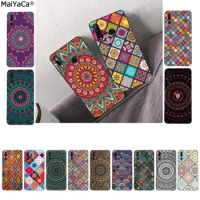 MaiYaCa Mandala flower totem art Fundas Phone Case for Huawei P9 10 lite P20 pro lite P30 pro lite Psmart mate 20 pro lite