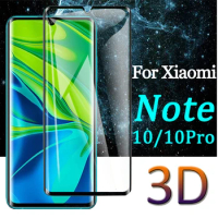 Full Curved Tempered Glass For Xiaomi Mi Note 10 Pro Explosion proof Protector film For Xiaomi Mi Note 10 Lite glass