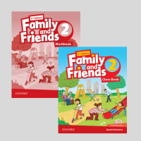 Sách - Combo 2 Sách: Family And Friends 2 – 2nd Edition (Classbook + Workbook) – In màu