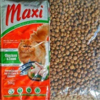 Maxi Cat Food Makanan Kucing Maxi Kitten & Adult repack 1kg