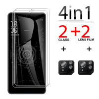 4in1 protective glass For Asus ROG Phone 8 Pro Clear Lens Screen Protector phone8pro 8pro 6.78 inches tempered glass