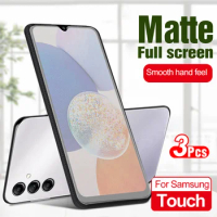 3Pcs Matte Tempered Glass For Samsung Galaxy A14 4G A34 A54 5G Screen Protector Sumsung Samsang A 14 34 54 SamsungA14 Samsunctor
