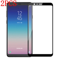 100% original 2PCS Full Cover Tempered Glass For Samsung Galaxy A8 star Screen Protector film For Samsung A9 Star G8850 glass