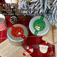 Sticker Natal XST07 Stiker Label Kue Cookies Hampers Christmas