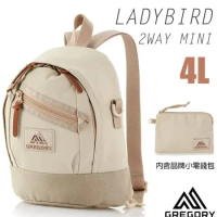 【GREGORY】LADYBIRD 2WAY MINI 4L 兩用多用途迷你後背包+手挽袋/131370-1775 沙色