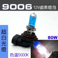 IDFR 9006 汽車 機車 標準型 80W 12V 車燈泡 燈泡 - 超白光燈 每組2入(車燈燈泡 汽車機車燈泡)