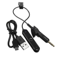 Wireless Conversion Kit Short Cable For Bose QC15 QC2 QuietComfort 15 Headphones Bluetooth Adapter Receiver Connection Cable