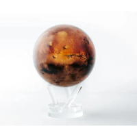 【MOVA】光能地球儀 - 火星Mars 6英吋(居家擺設．精緻送禮．轉運．紀念日．生日)