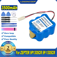 3500mAh Battery 9W-1300Cs-Z,C23106FM-SRCB,SA9KR1300SC-3RB For ZEPTER 9P130SCR, 9P-130SCR,9P130SCS,9P-130SCS,LMG-310 Batteries