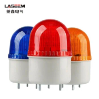 Mini Warning Light LED2071 LED2071J Flash Causion Indicator Light 12V 24V 220V with Buzzer No Buzzer
