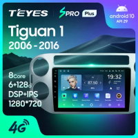 TEYES SPRO Plus For Volkswagen Tiguan 1 NF 2006 - 2016 Car Radio Multimedia Video Player Navigation Android 10 No 2din 2 din dvd
