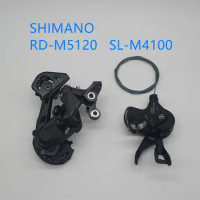 Shimano new Deore SL M4100 RD M5120 1x10S MTB bike Derailleurs Groupset M4100 Shifter Lever RD M5120 Rear derailleur