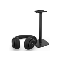 [2美國直購] TopMade 遊戲耳機支架 鋁製支撐桿 防滑矽膠頭枕 ABS實心底座 黑/白