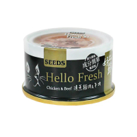 【Seeds 聖萊西】Hello Fresh好鮮原汁湯罐-80g*24罐(惜時 貓罐 成貓 副食 補水)