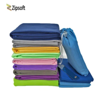 Zipsoft Microfiber Travel Towel Beach Sports Bag Fast Drying Swimming Gym Camping Light Weight Brand New Hot Yoga Mat Christmas