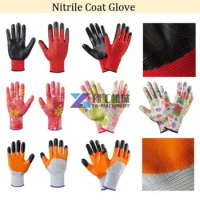 Worker Protection Glove Dipping Machine Nitrile Coated Labor Protect Gloves Dip Machine Dotting Pvc Machine for Gloves for Sale