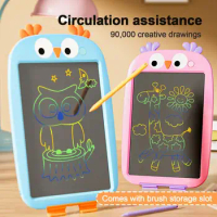 LCD Writing Tablet Toys 12inch LCD Screen Writing Tablet Cartoon Animal Electronic Handwriting Pad Drawing Toys for Kids Baby