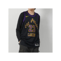 【NIKE 耐吉】LeBron James 男款 紫金色 湖人 NBA 籃球背心 LBJ 網眼 球衣 DO9530-508