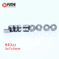 683ZZ ABEC-7 (100PCS) 3x7x3MM High Quality Miniature Ball Bearings 618/3ZZ