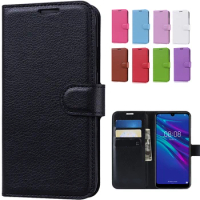 Luxury Pu Leather Flip Case For Huawei Y6s Y5P Y6P Y7P Y8P Y8s Y9A Y9s Y9 Y7 Prime 2019 Y5 Y6 P9 P10 P20 P30 P40 Lite Cover Wall
