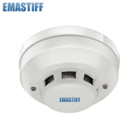 Free Shipping!New Wired Networking Sensor Smoke Detector For Host components Smoke Detector Alarm For gsm alarm system