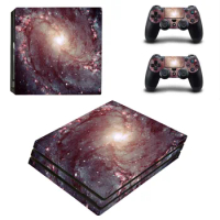 Starry Sky Night PS4 Pro Skin Sticker Decal Cover For PlayStation 4 PS4 Pro Console &amp; Controller Skins Vinyl