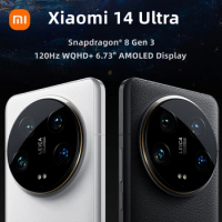 Xiaomi 14 Ultra Global Version 16GB 512GB Snapdragon® 8 Gen 3 NFC 120Hz 6.73" AMOLED Display Support 80W wireless HyperCharge