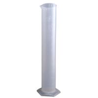 【職人實驗】185-PPT1000 分裝量筒 PP量筒1000ml 實驗室用品 抽取樣本液體 具嘴量筒(塑料刻度量筒)