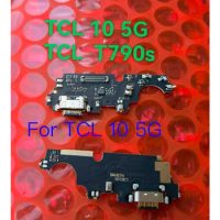 1PCS NEW For TCL 10 5G T790S USB Charging Board Dock Port Flex Cable Repair Parts For TCL 10 5G T790S